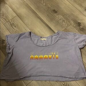 Niyama Sol Namaste crop top size XL